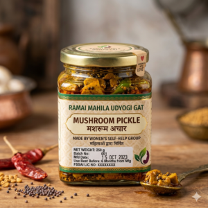 Mushroom Pickle by Ramai Mahila Udyogi Gat